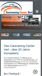 Mobile Screenshot of caravaningcenterverl.de